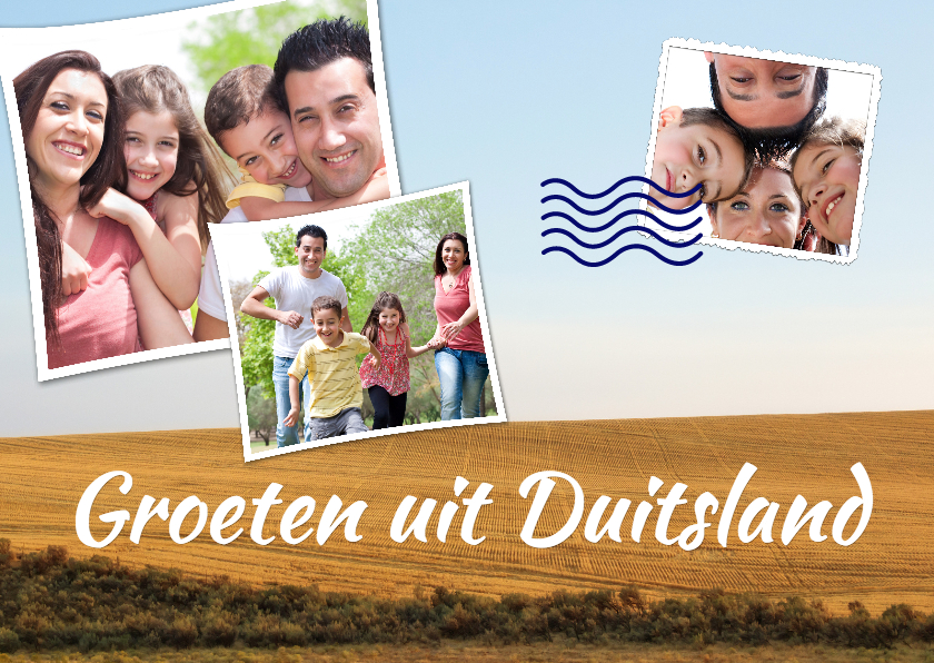 Vakantiekaart groeten uit Duitsland - Vakantiekaarten Vakantiekaarten - Vakantiekaart groeten uit Duitsland