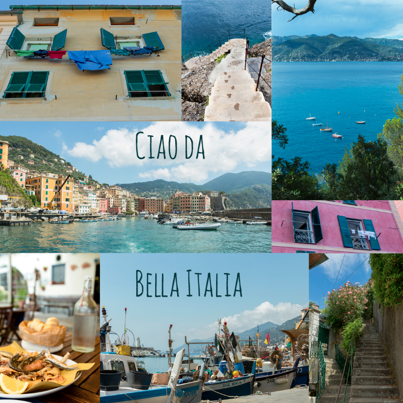 Vakantiekaart Italië MM - Vakantiekaarten Vakantiekaarten - Vakantiekaart Italië MM