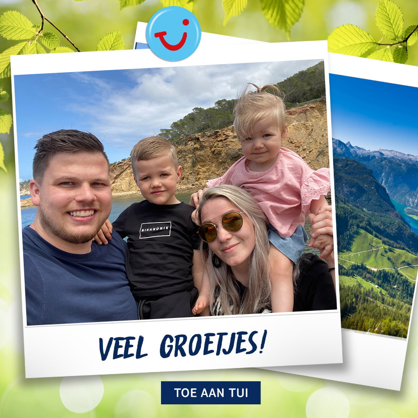 Vakantiekaart met eigen foto en groetjes uit - bergen - Vakantiekaarten Vakantiekaarten - Vakantiekaart met eigen foto en groetjes uit - bergen