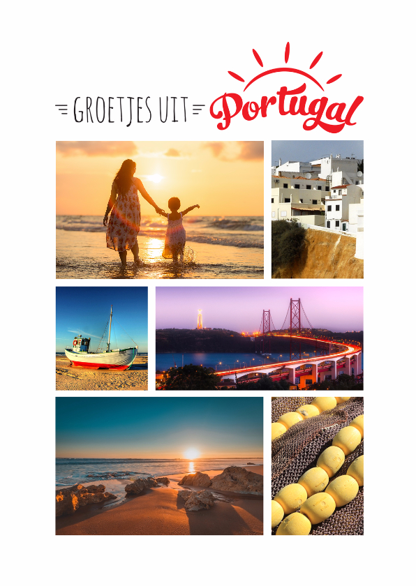 Vakantiekaarten - Vakantiekaart Portugal eigen foto