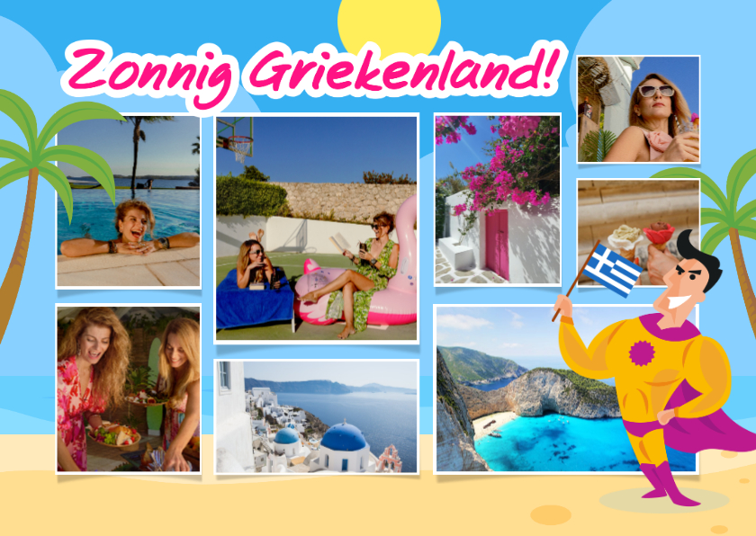 Vakantiekaarten - Vakantiekaart Vakantiediscounter Griekenland