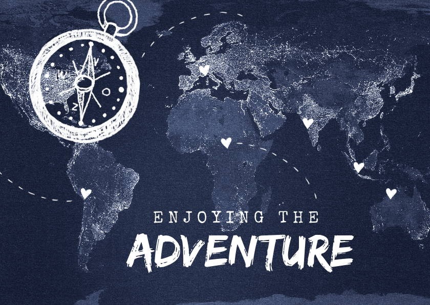 vakantiekaart wereldreis roadtrip kaart wereld - Vakantiekaarten Vakantiekaarten - vakantiekaart wereldreis roadtrip kaart wereld