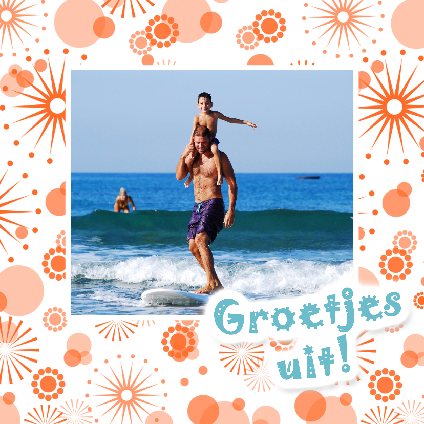 Vakantiekaart zomers - SV - Vakantiekaarten Vakantiekaarten - Vakantiekaart zomers - SV