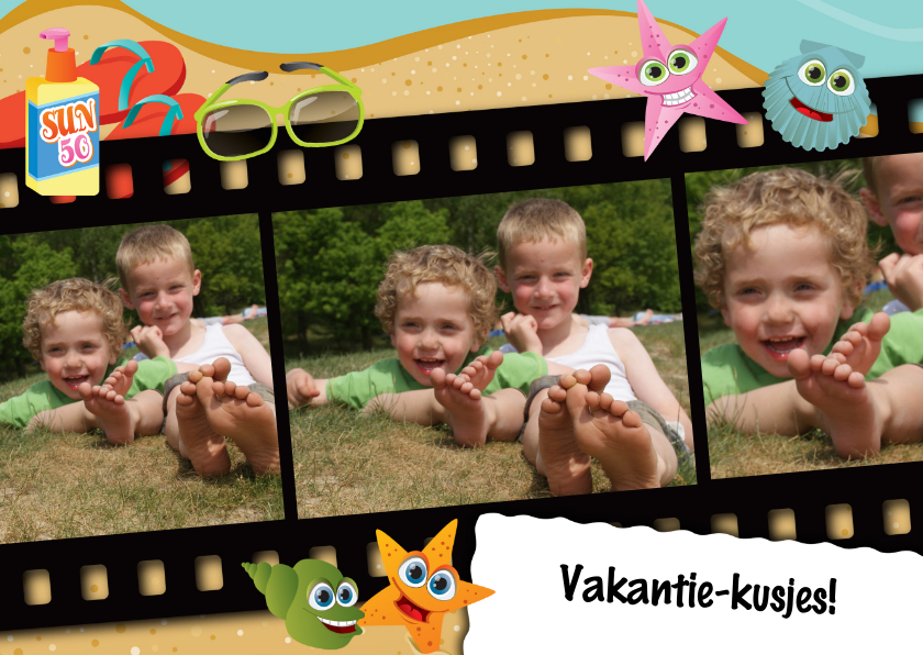 YVON strand vakantie zee zon zand - Vakantiekaarten Vakantiekaarten - YVON strand vakantie zee zon zand