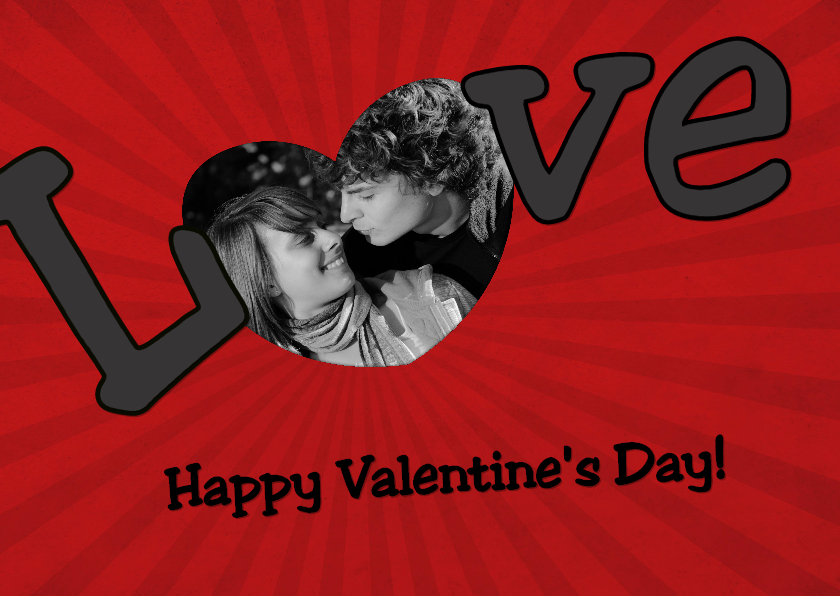 Happy Valentine's Day - BK - Valentijnskaarten Valentijnskaarten - Happy Valentine's Day - BK