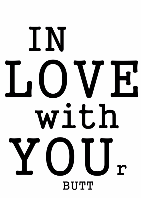 In Love with Your - Valentijnskaarten Valentijnskaarten - In Love with Your
