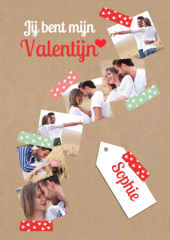 Slingerfoto's van je liefde-isf - Valentijnskaarten Valentijnskaarten - Slingerfoto's van je liefde-isf