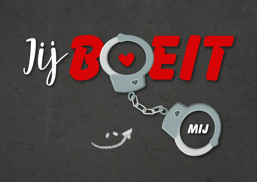 Valentijn jij boeit mij - Valentijnskaarten Valentijnskaarten - Valentijn jij boeit mij