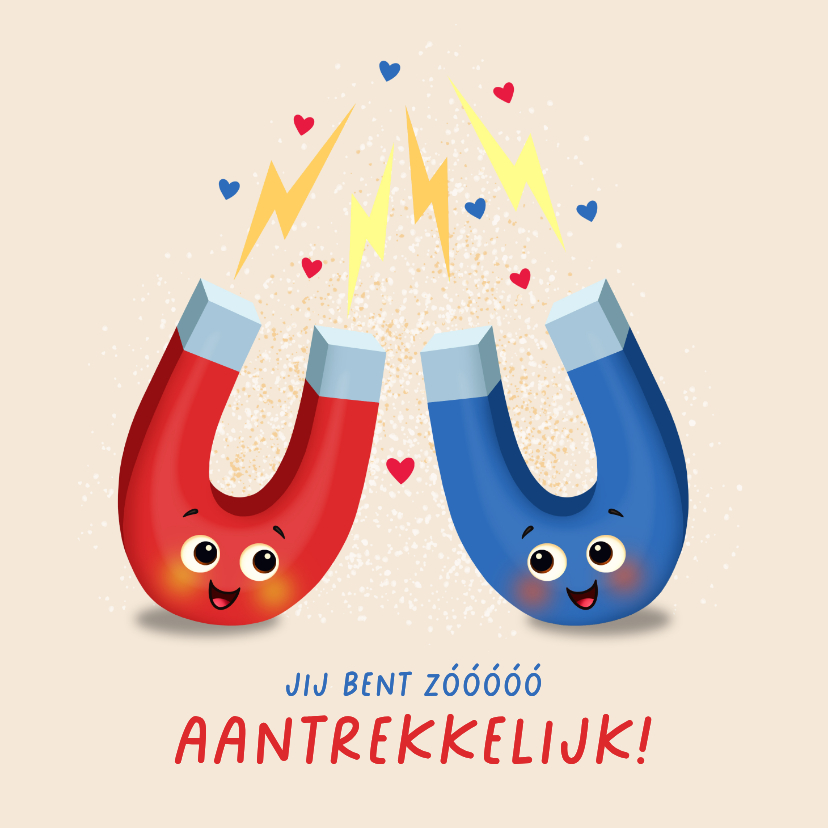 Valentijnskaarten - Valentijn magneten liefde