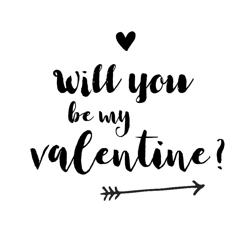 Valentijn - will you be my valentine? - Valentijnskaarten Valentijnskaarten - Valentijn - will you be my valentine?