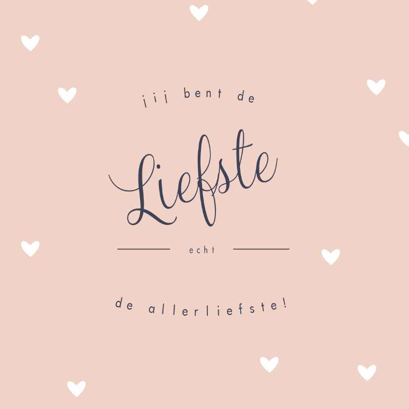 Valentijnskaart liefste - HM - Valentijnskaarten Valentijnskaarten - Valentijnskaart liefste - HM