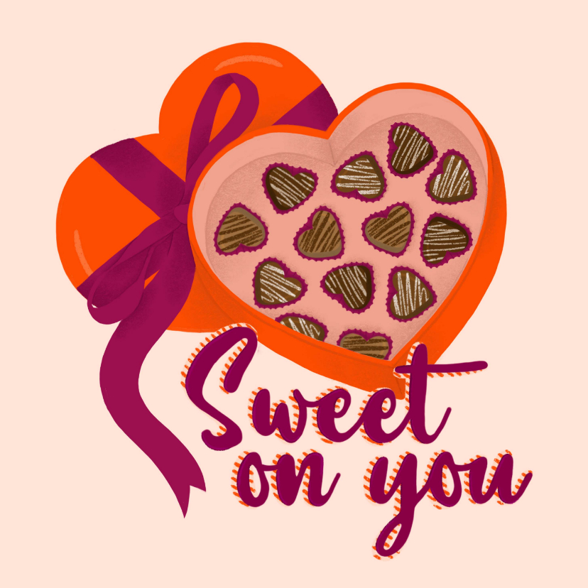 Valentijnskaarten - Valentijnskaart - Sweet on You