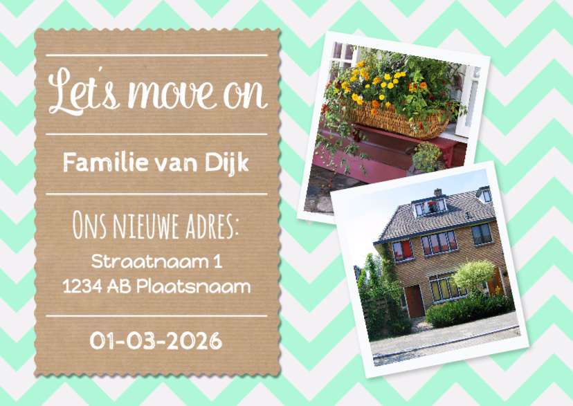 Move on - DH - Verhuiskaarten Verhuiskaarten - Move on - DH