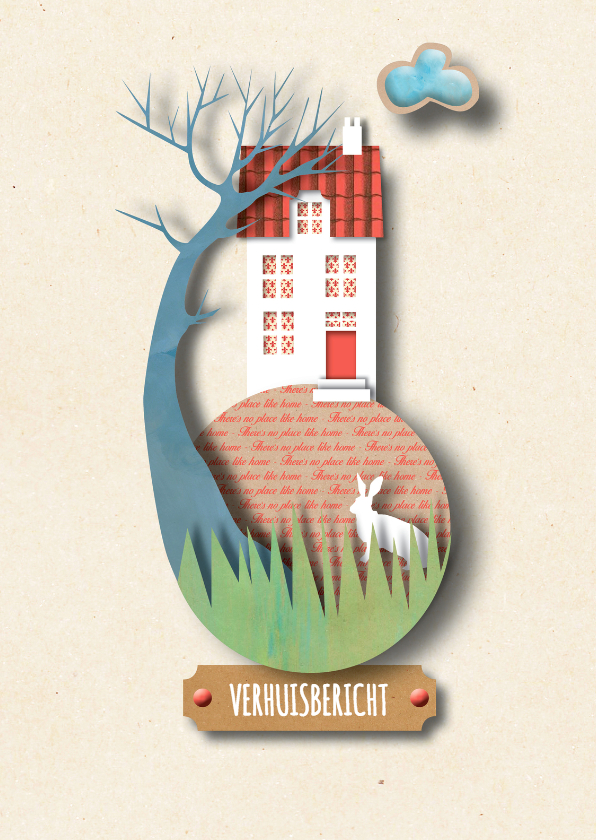 Verhuis - A place like home - MW - Verhuiskaarten Verhuiskaarten - Verhuis - A place like home - MW