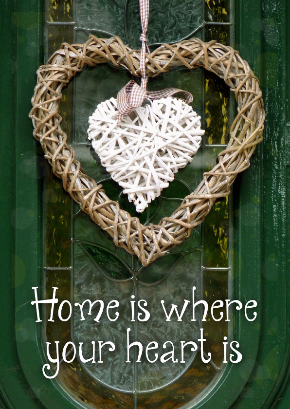 Verhuiskaart Home is where your - Verhuiskaarten Verhuiskaarten - Verhuiskaart Home is where your