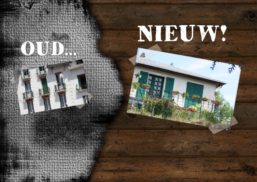 Verhuiskaart oud en nieuw RB - Verhuiskaarten Verhuiskaarten - Verhuiskaart oud en nieuw RB