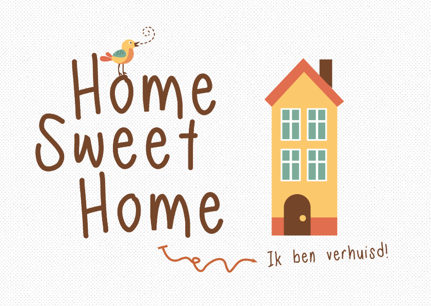 Verhuiskaart-Wees welkom!-LK - Verhuiskaarten Verhuiskaarten - Verhuiskaart-Wees welkom!-LK