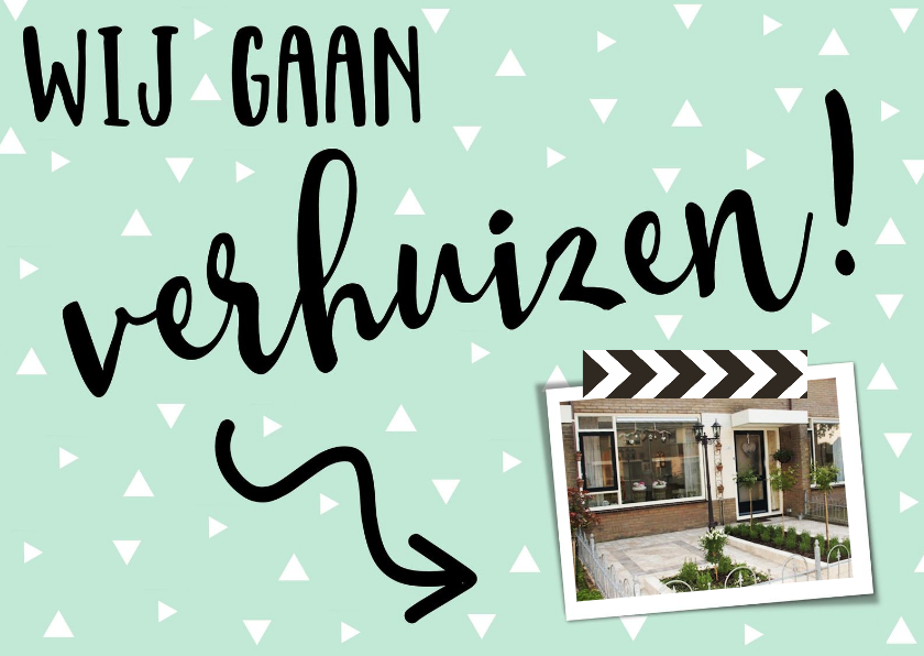 Verhuiskaart - WW - Verhuiskaarten Verhuiskaarten - Verhuiskaart - WW