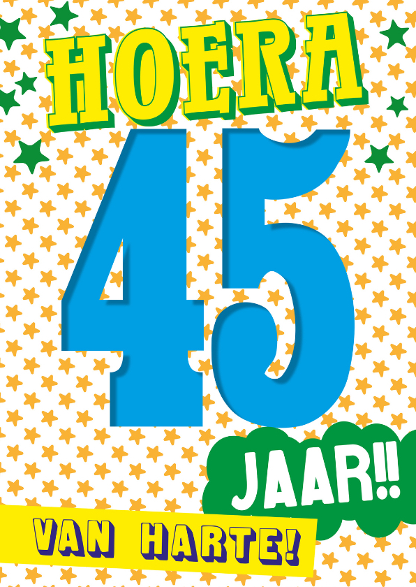 verjaardag man 45 verjaardag man 45