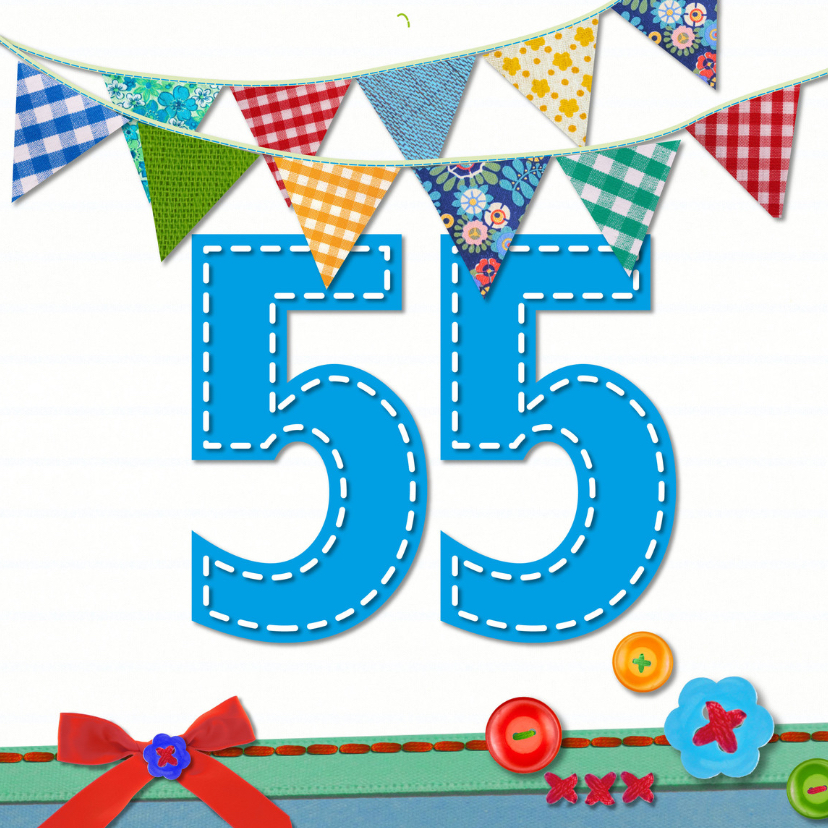 55 jaar verjaardag -BF - Verjaardagskaarten Verjaardagskaarten - 55 jaar verjaardag -BF