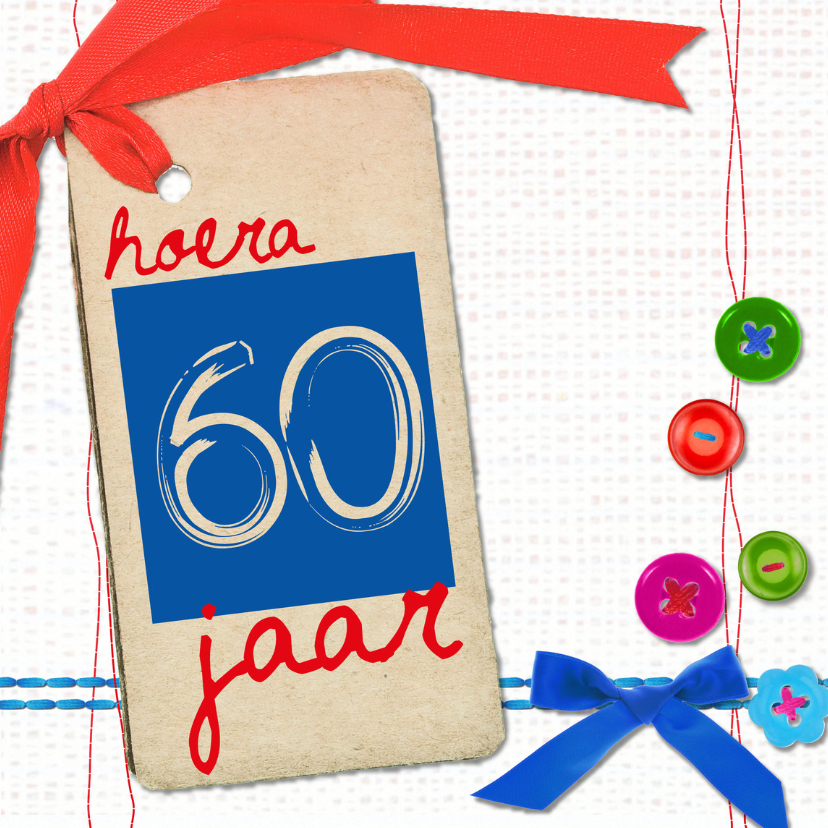 60 zestig jaar verjaardag -BF - Verjaardagskaarten Verjaardagskaarten - 60 zestig jaar verjaardag -BF