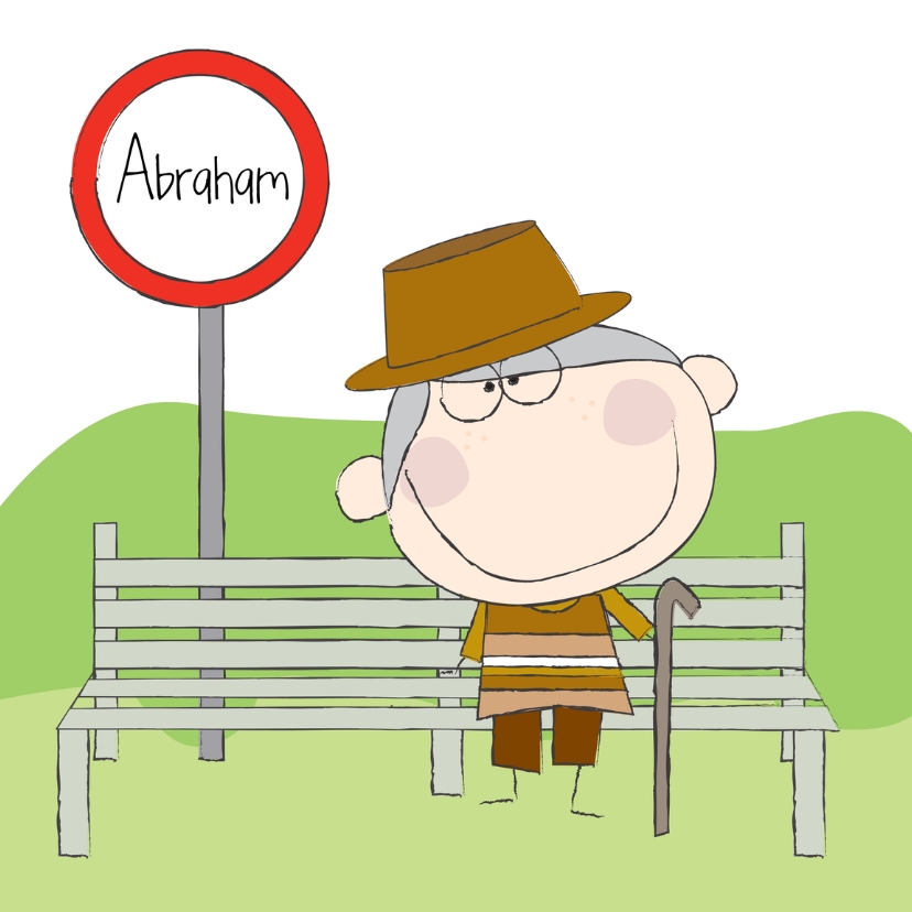 Abraham 1 - Verjaardagskaarten Verjaardagskaarten - Abraham 1