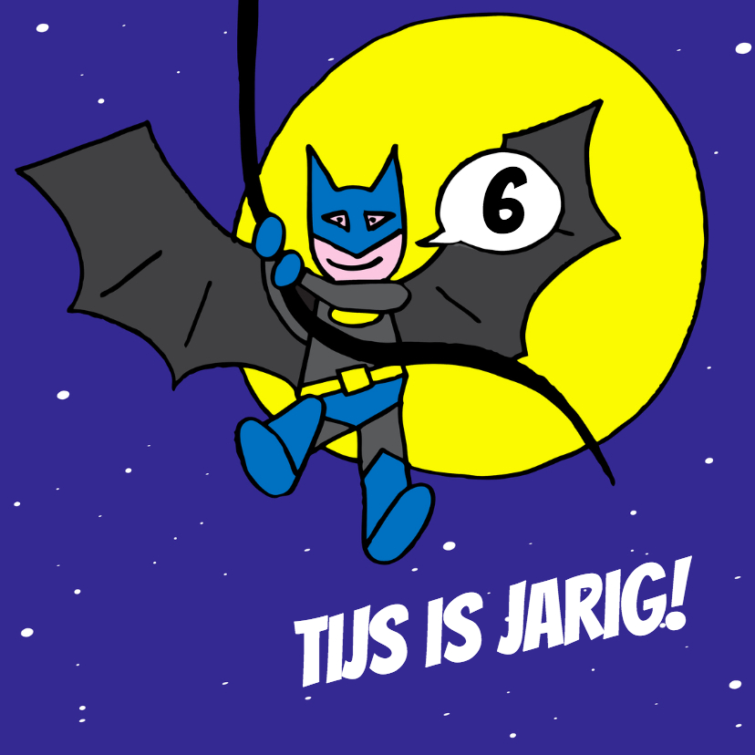 batman is jarig tekst aanpassen - Verjaardagskaarten Verjaardagskaarten - batman is jarig tekst aanpassen