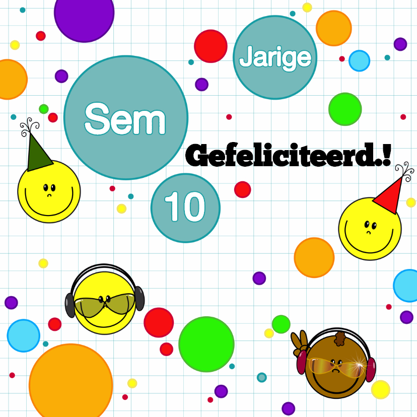felicitatie game smiley jongen - Verjaardagskaarten Verjaardagskaarten - felicitatie game smiley jongen