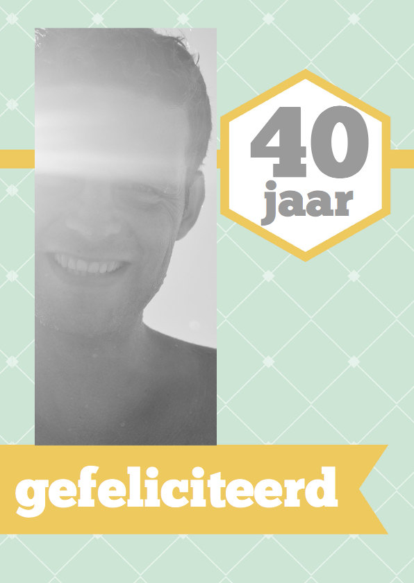 Felicitatiekaart Man - Verjaardagskaarten Verjaardagskaarten - Felicitatiekaart Man
