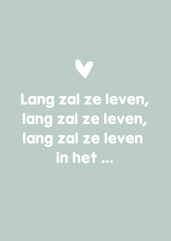 Verjaardagskaarten - Felicitatiekaart verjaardag vrouw Sarah bejaardenhuis