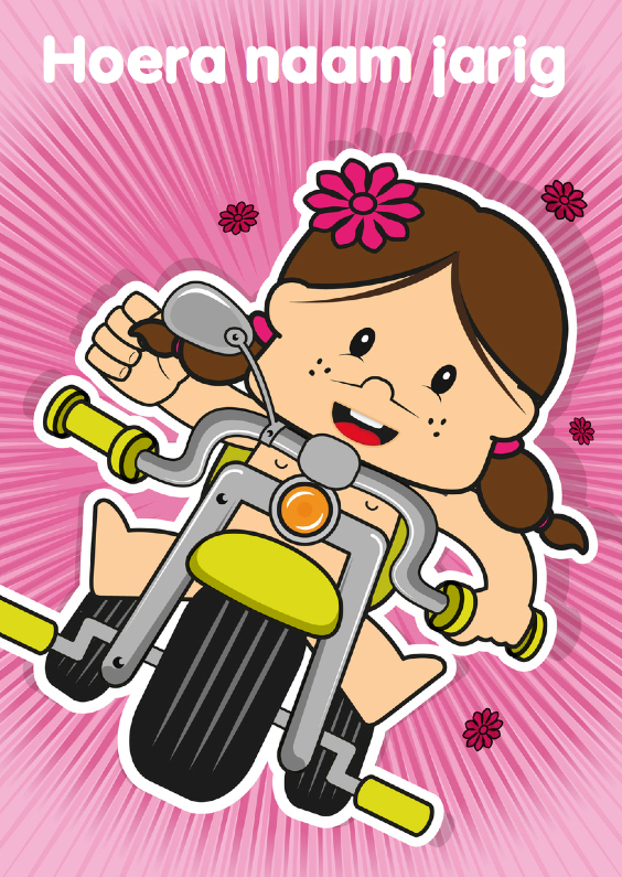 Geboorte Baby Gefeliciteerd Meisje 78 | Kaartje2Go