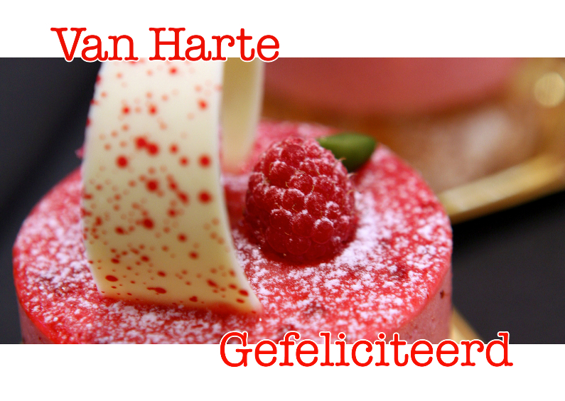 Gefeliciteerd Taartje of Gebakje - OT - Verjaardagskaarten Verjaardagskaarten - Gefeliciteerd Taartje of Gebakje - OT
