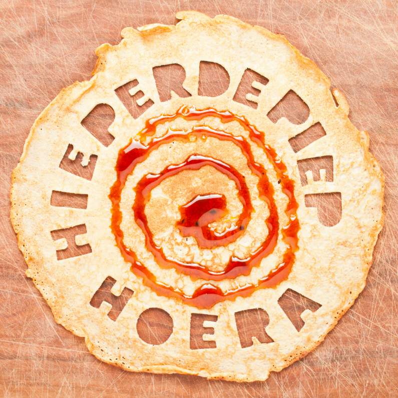 Hieperdepiep Hoera Pannenkoek - Verjaardagskaarten Verjaardagskaarten - Hieperdepiep Hoera Pannenkoek