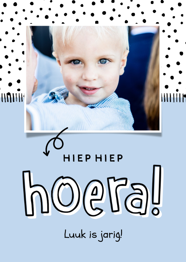Hippe verjaardagskaart jongen foto met aanpasbare kleur - Verjaardagskaarten Verjaardagskaarten - Hippe verjaardagskaart jongen foto met aanpasbare kleur