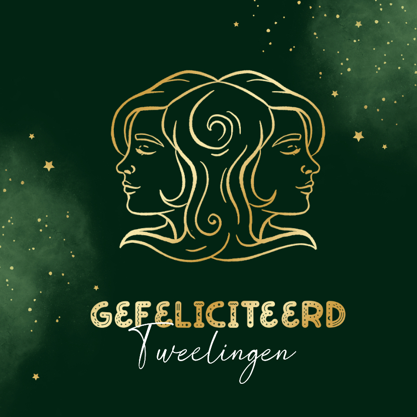 Horoscoop verjaardagskaart tweelingen sterrenbeeld jarige - Verjaardagskaarten Verjaardagskaarten - Horoscoop verjaardagskaart tweelingen sterrenbeeld jarige