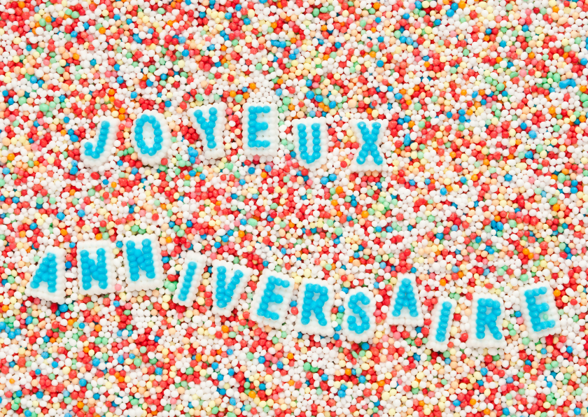 Verjaardagskaarten - Joyeux anniversaire