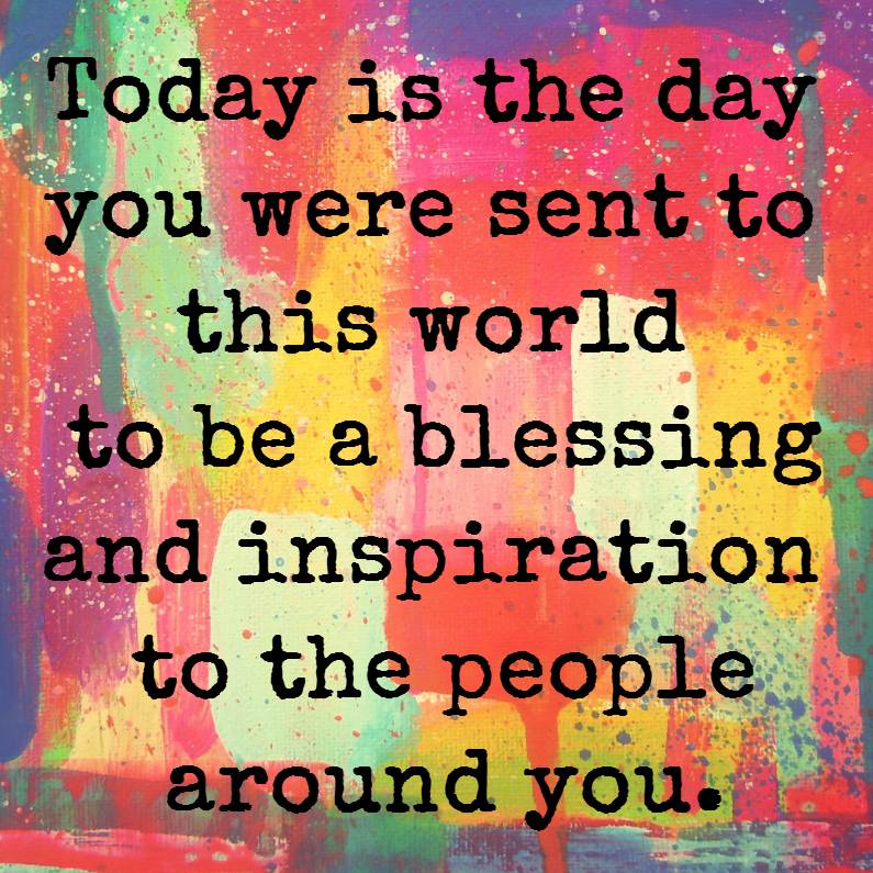 To be a blessing and inspiration - Verjaardagskaarten Verjaardagskaarten - To be a blessing and inspiration