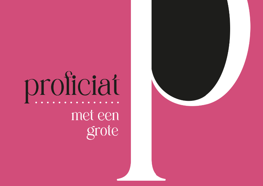 Verjaardag proficiat met een grote P - Verjaardagskaarten Verjaardagskaarten - Verjaardag proficiat met een grote P