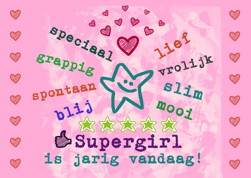 Verjaardag Superdag IW - Verjaardagskaarten Verjaardagskaarten - Verjaardag Superdag IW