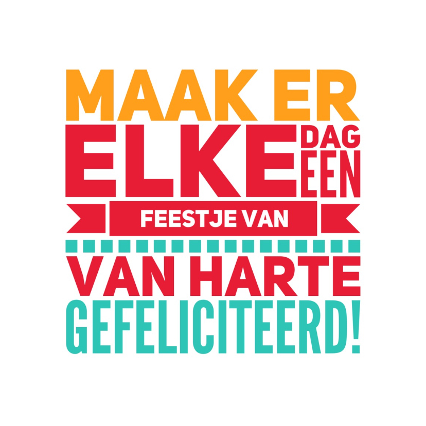 verjaardagkaart feestje -LB - Verjaardagskaarten Verjaardagskaarten - verjaardagkaart feestje -LB