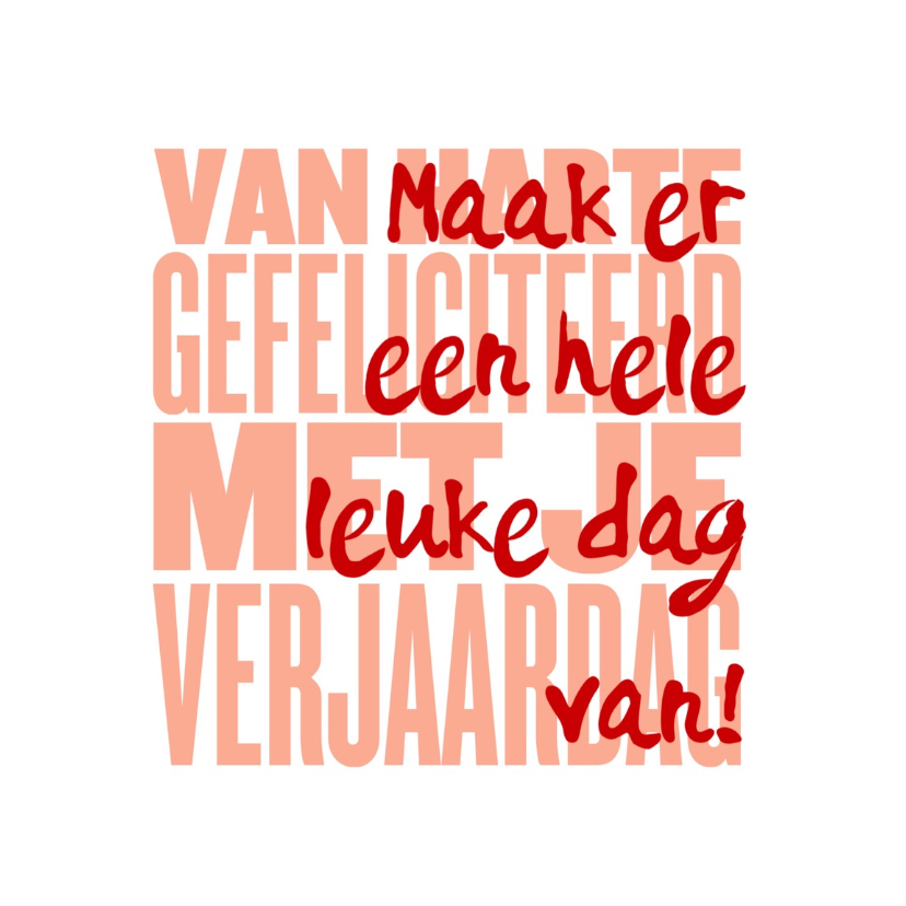 verjaardagskaart fijn - LB - Verjaardagskaarten Verjaardagskaarten - verjaardagskaart fijn - LB