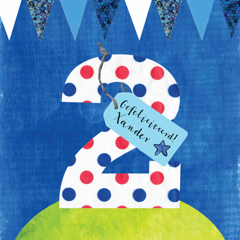Verjaardagskaart jongen 2 jaar - Verjaardagskaarten Verjaardagskaarten - Verjaardagskaart jongen 2 jaar