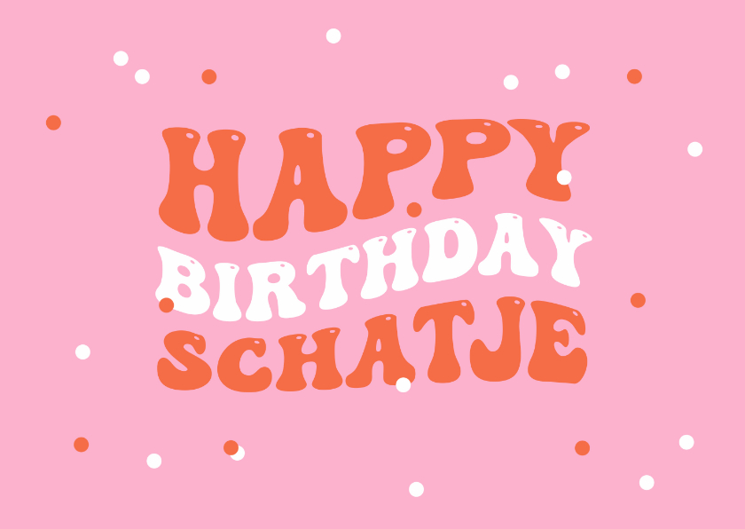 Verjaardagskaart partner schatje koppel happy birthday - Verjaardagskaarten Verjaardagskaarten - Verjaardagskaart partner schatje koppel happy birthday