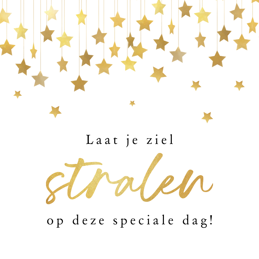 Verjaardagskaart spiritueel sterren stralen vreugde jarig - Verjaardagskaarten Verjaardagskaarten - Verjaardagskaart spiritueel sterren stralen vreugde jarig
