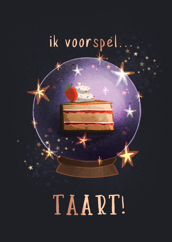 Verjaardagskaart voorspelling - Verjaardagskaarten Verjaardagskaarten - Verjaardagskaart voorspelling