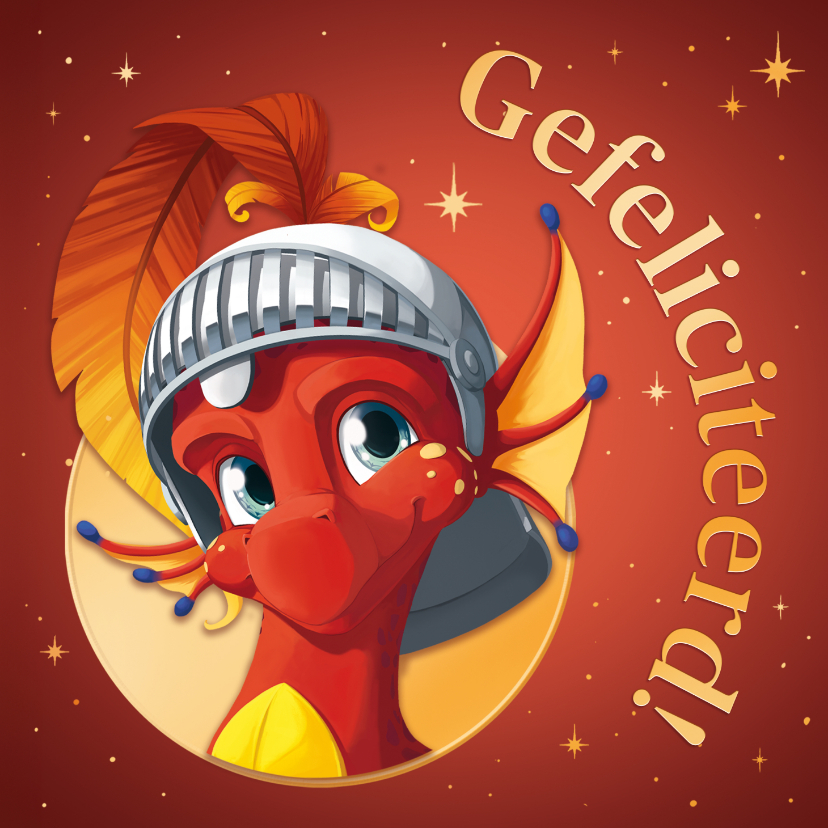 Verjaardagskaarten - Verjaardagskaarten Sparky Gefeliciteerd