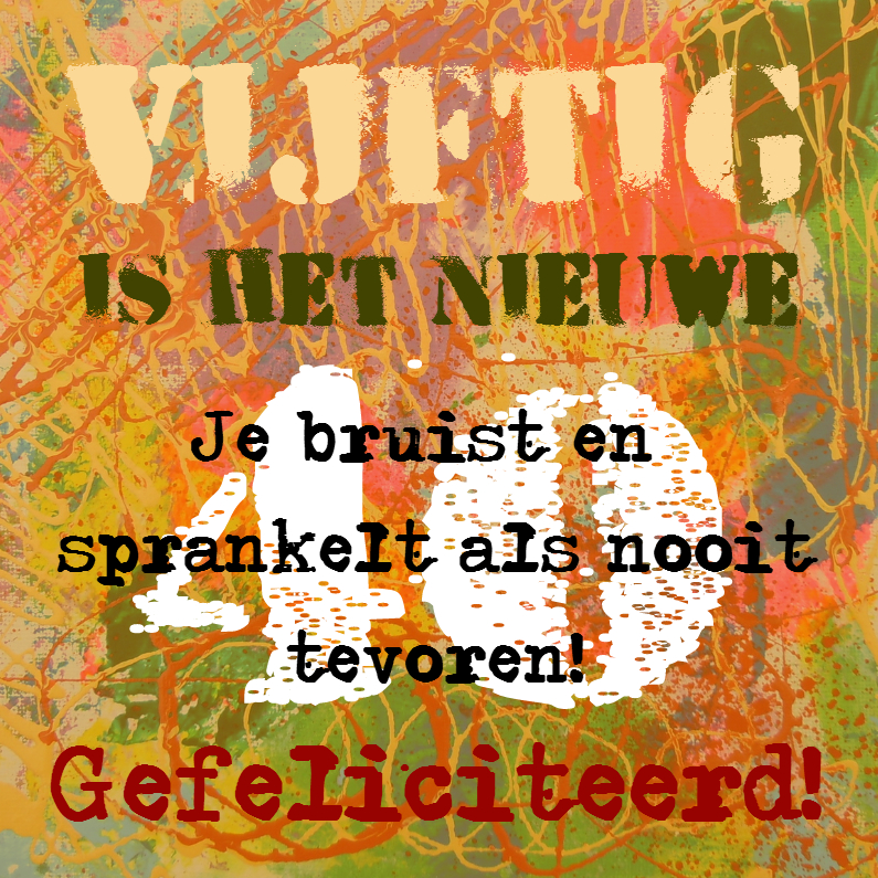 Vijftig is het nieuwe 40 - Verjaardagskaarten Verjaardagskaarten - Vijftig is het nieuwe 40
