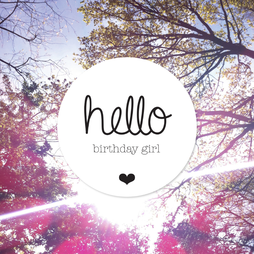 vrolijk vintage birthday girl - Verjaardagskaarten Verjaardagskaarten - vrolijk vintage birthday girl