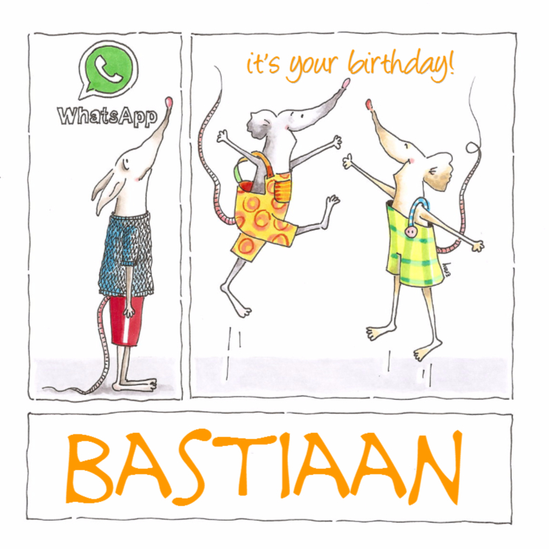 Whatsapp? - Verjaardagskaarten Verjaardagskaarten - Whatsapp?