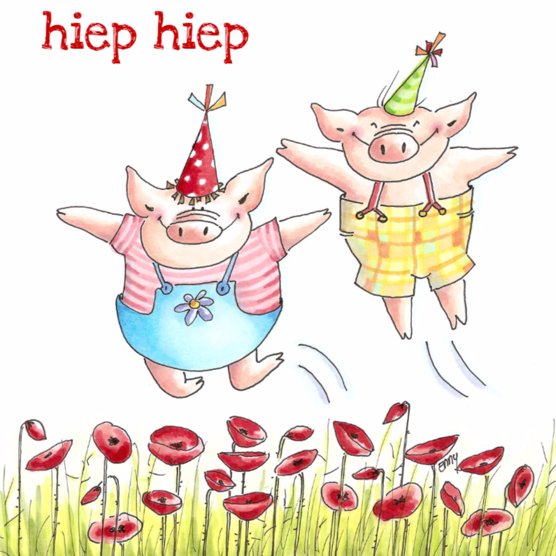 zomerfeest hoera - Verjaardagskaarten Verjaardagskaarten - zomerfeest hoera